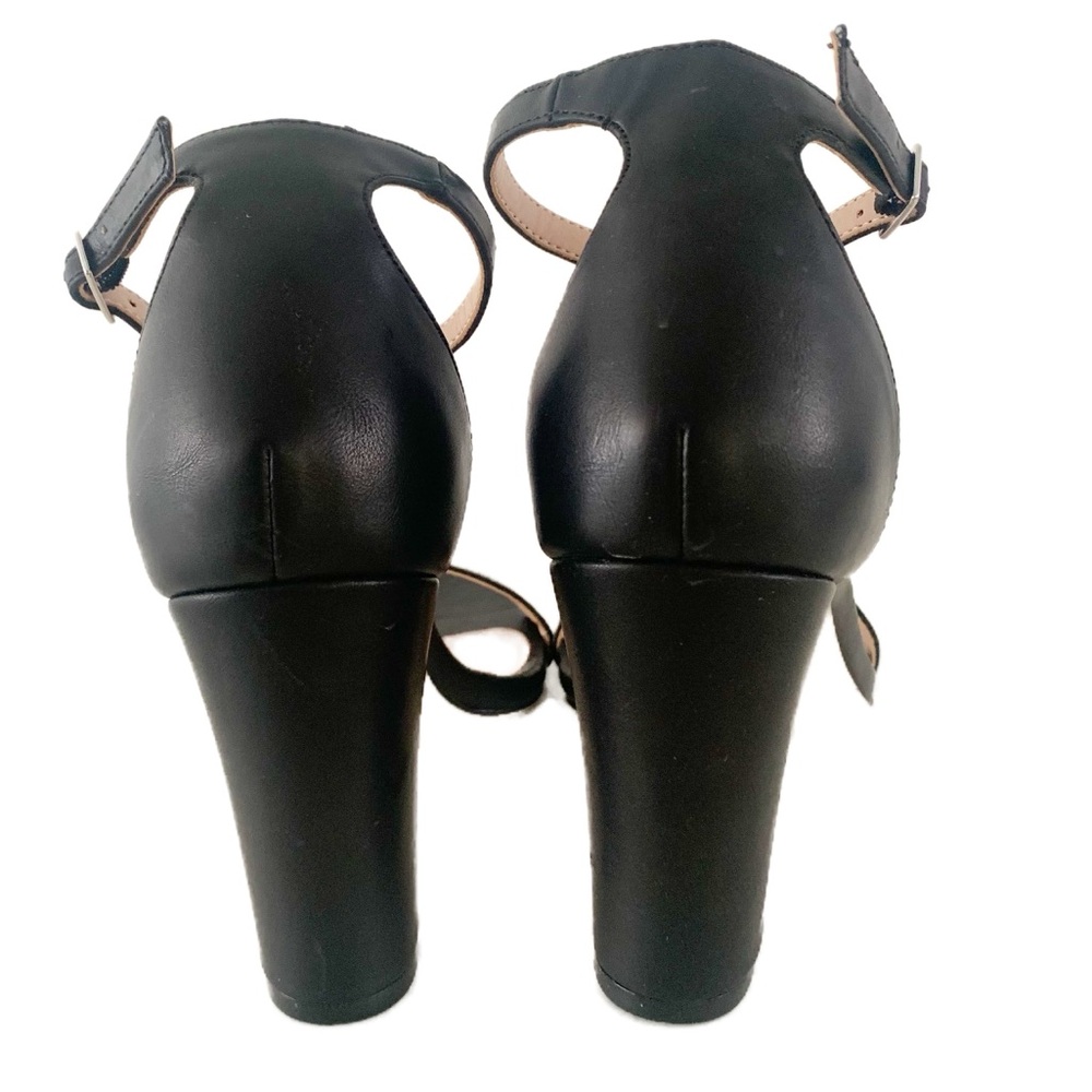 Madden Girl Beella Black Dress Sandals Size 8.5 - Picture 5 of 7